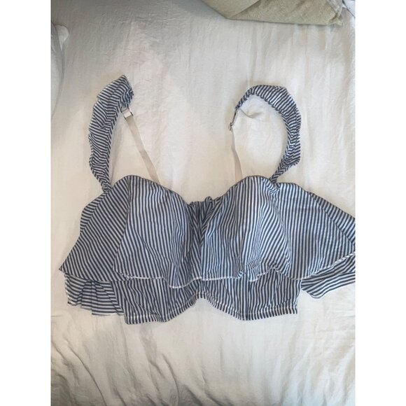 Victorias Secret Dream Angels Lines Strapless Flounce Bra, size 36D - Picture 3 of 7